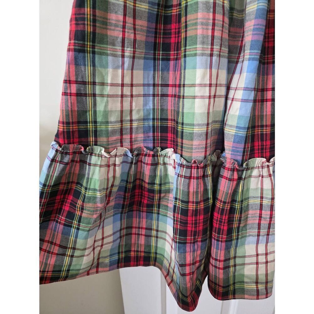 Hill House Home The Louisa Nap Dress in Ivory Tartan XL - Picture 5 of 9